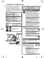 Предварительный просмотр 4 страницы Panasonic CS-PC5QKJ Operating Instructions Manual