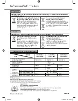 Предварительный просмотр 16 страницы Panasonic CS-PC5QKJ Operating Instructions Manual