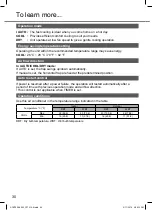 Preview for 30 page of Panasonic CS-PN12WKT Operating Instructions Manual