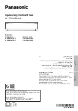 Panasonic CS-PN30YKF Operating Instructions Manual предпросмотр