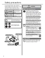 Предварительный просмотр 4 страницы Panasonic CS-PS12QKH Operating Instructions Manual