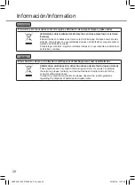 Preview for 28 page of Panasonic CS-PS9VKV-2 Manual