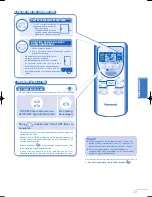 Предварительный просмотр 23 страницы Panasonic CS-PW12GKE Operating Instructions Manual