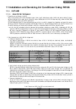 Preview for 41 page of Panasonic CS-PW18CKE Service Manual