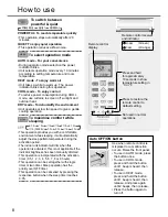 Preview for 8 page of Panasonic CS-PZ9SKE Operating Instructions Manual