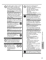 Preview for 45 page of Panasonic CS-PZ9SKE Operating Instructions Manual