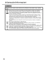 Preview for 64 page of Panasonic CS-PZ9SKE Operating Instructions Manual