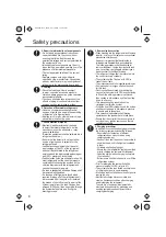 Предварительный просмотр 8 страницы Panasonic CS-QN12UKY Series Operating Instructions Manual