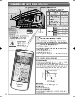 Предварительный просмотр 4 страницы Panasonic CS-RE12JKE Operating Instructions Manual