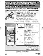 Предварительный просмотр 9 страницы Panasonic CS-RE12JKE Operating Instructions Manual