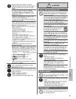 Предварительный просмотр 11 страницы Panasonic CS-RE12RKA Operating Instructions Manual