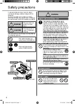 Предварительный просмотр 4 страницы Panasonic CS-RE12SKUA Operating Instructions Manual