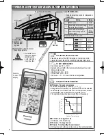 Preview for 4 page of Panasonic CS-RE9JKX Operating Instructions Manual