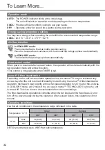 Preview for 32 page of Panasonic CS-RU12YKA Operating Instructions Manual