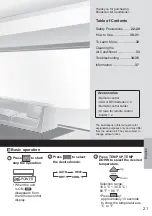 Preview for 21 page of Panasonic CS-RZ12YKA Operating Instructions Manual