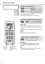 Предварительный просмотр 12 страницы Panasonic CS-RZ60XKRW Operating Instructions Manual