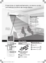 Предварительный просмотр 2 страницы Panasonic CS-S9VKV-2 Manual