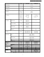 Предварительный просмотр 7 страницы Panasonic CS-SA12CKP Service Manual