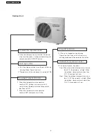 Preview for 4 page of Panasonic CS-SA18CKP Service Manual