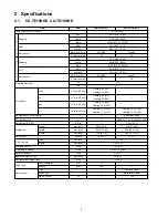 Предварительный просмотр 4 страницы Panasonic CS-TE12HKE Service Manual