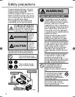 Preview for 4 page of Panasonic CS-TE20TKEW Operating Instructions Manual