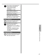 Preview for 27 page of Panasonic CS-TZ12SKEW Operating Instructions Manual