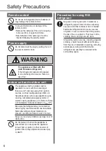 Preview for 6 page of Panasonic CS-TZ20ZKEW Operating Instructions Manual