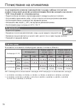 Предварительный просмотр 74 страницы Panasonic CS-TZ20ZKEW Operating Instructions Manual