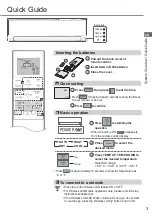 Preview for 3 page of Panasonic CS-TZ60ZKEW Operating Instructions Manual