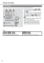 Предварительный просмотр 32 страницы Panasonic CS-U9XKH-8 Operating Instructions Manual