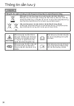 Предварительный просмотр 38 страницы Panasonic CS-U9XKH-8 Operating Instructions Manual