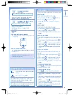 Предварительный просмотр 5 страницы Panasonic CS-UE12HKE Operating Instructions Manual