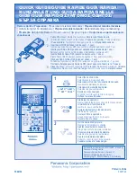 Предварительный просмотр 60 страницы Panasonic CS-UE12JKE Operating Instructions Manual