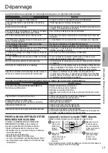 Preview for 17 page of Panasonic CS-UE18RKE Operating Instructions Manual