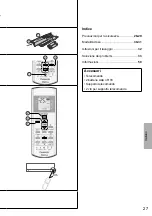 Preview for 27 page of Panasonic CS-UE18RKE Operating Instructions Manual