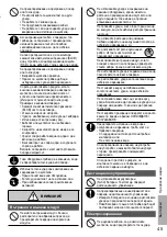 Preview for 45 page of Panasonic CS-UE18RKE Operating Instructions Manual