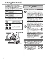 Предварительный просмотр 4 страницы Panasonic CS-UE7RKD Operating Instructions Manual