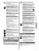 Предварительный просмотр 5 страницы Panasonic CS-UE7RKD Operating Instructions Manual