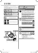 Предварительный просмотр 4 страницы Panasonic CS-V7RWA Operating Instructions Manual