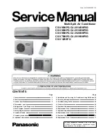 Panasonic CS-V9BKPG Service Manual preview