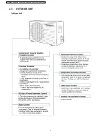 Предварительный просмотр 6 страницы Panasonic CS-VA120KE Service Manual