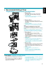 Preview for 17 page of Panasonic CS-VC125KE Operating Instructions Manual