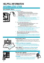 Preview for 26 page of Panasonic CS-VC125KE Operating Instructions Manual