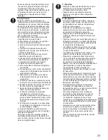 Предварительный просмотр 23 страницы Panasonic CS-VU12SKQ Operating Instructions Manual