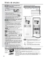 Предварительный просмотр 24 страницы Panasonic CS-VU12SKQ Operating Instructions Manual