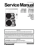 Panasonic CS-VU9SKQ Service Manual preview