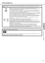 Предварительный просмотр 29 страницы Panasonic CS-VZ12SKE Operating Instructions Manual