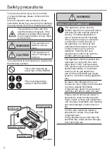 Preview for 4 page of Panasonic CS-VZ9SKE Operating Instructions Manual