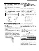 Предварительный просмотр 49 страницы Panasonic CS-W18CKE Service Manual