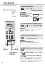 Preview for 30 page of Panasonic CS-WPU9WKH-8M Operating Instructions Manual